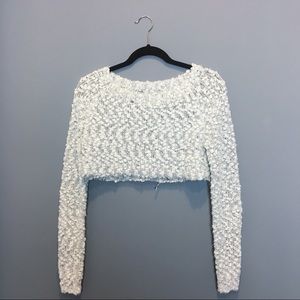 H&M cropped sweater